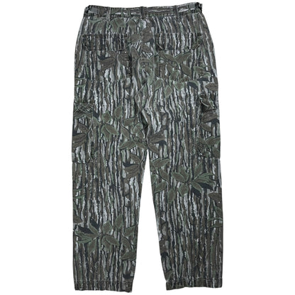 Vintage 80s Real Tree Camo military style cargo pants (34x28)
