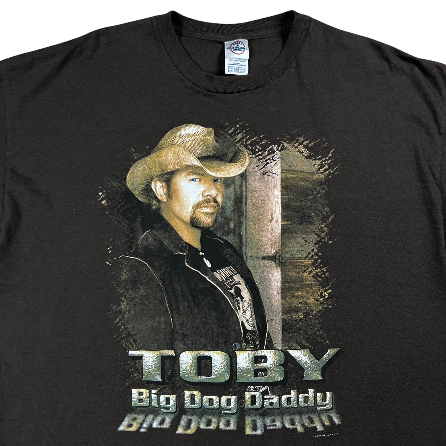 Vintage 2007 Toby Keith Big Dog Daddy country music tee (XXL)