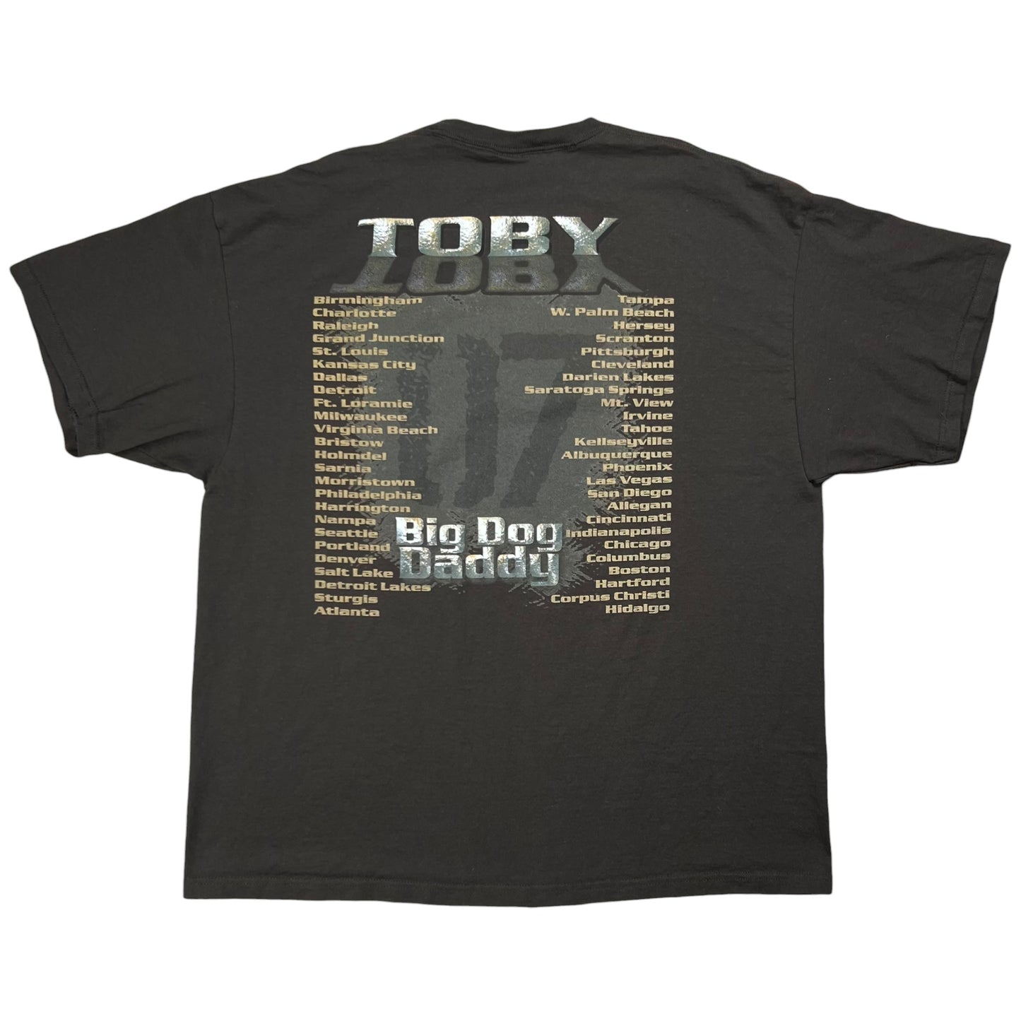 Vintage 2007 Toby Keith Big Dog Daddy country music tee (XXL)