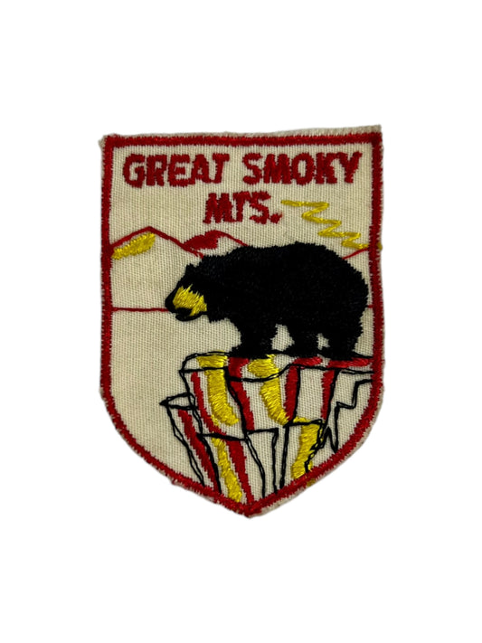 Vintage 1970s Great Smoky Mountains Patch