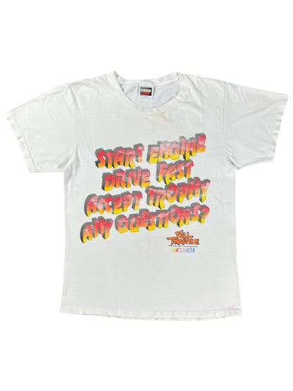 Vintage 90s Full Throttle NASCAR racing tee (M)