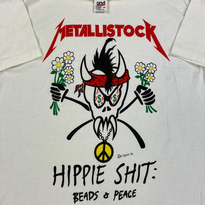 Vintage 1994 Metallistock Metallica Hippie Shit band tee (XL)