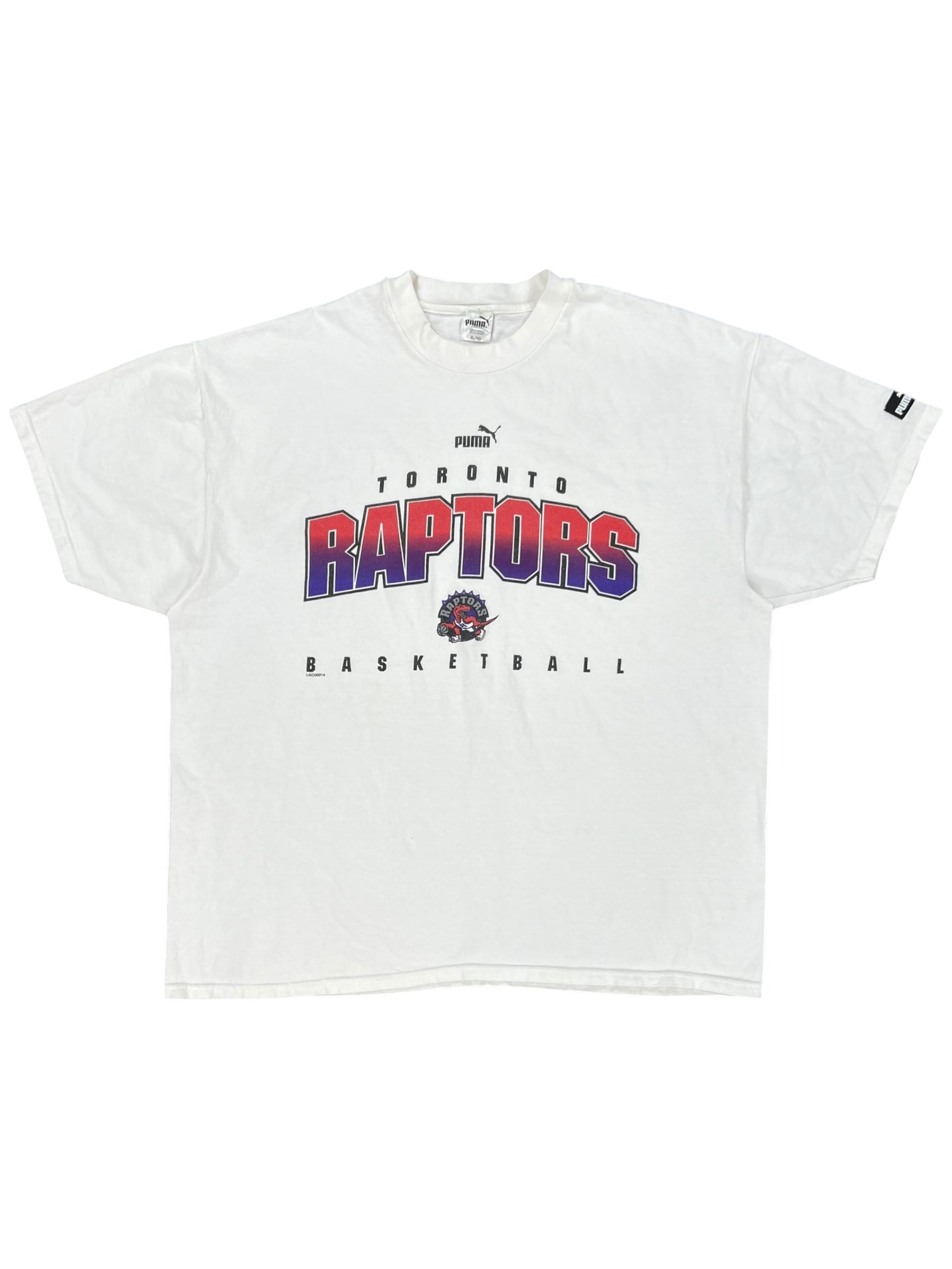 Vintage 90s Puma Toronto Raptors NBA tee (XL)