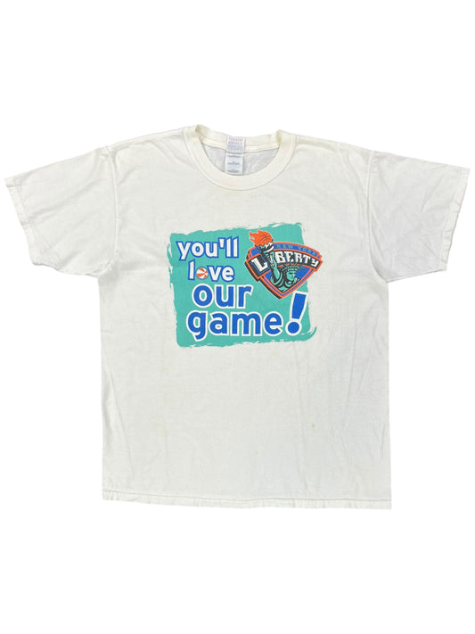 Vintage Y2K New York Liberty You’ll love our game WNBA tee (L)