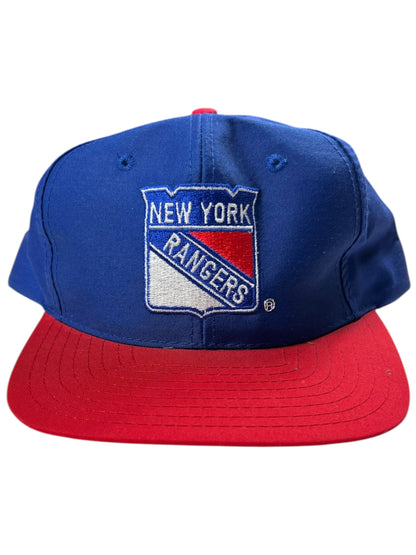 Vintage 90s New York Rangers AJD SnapBack