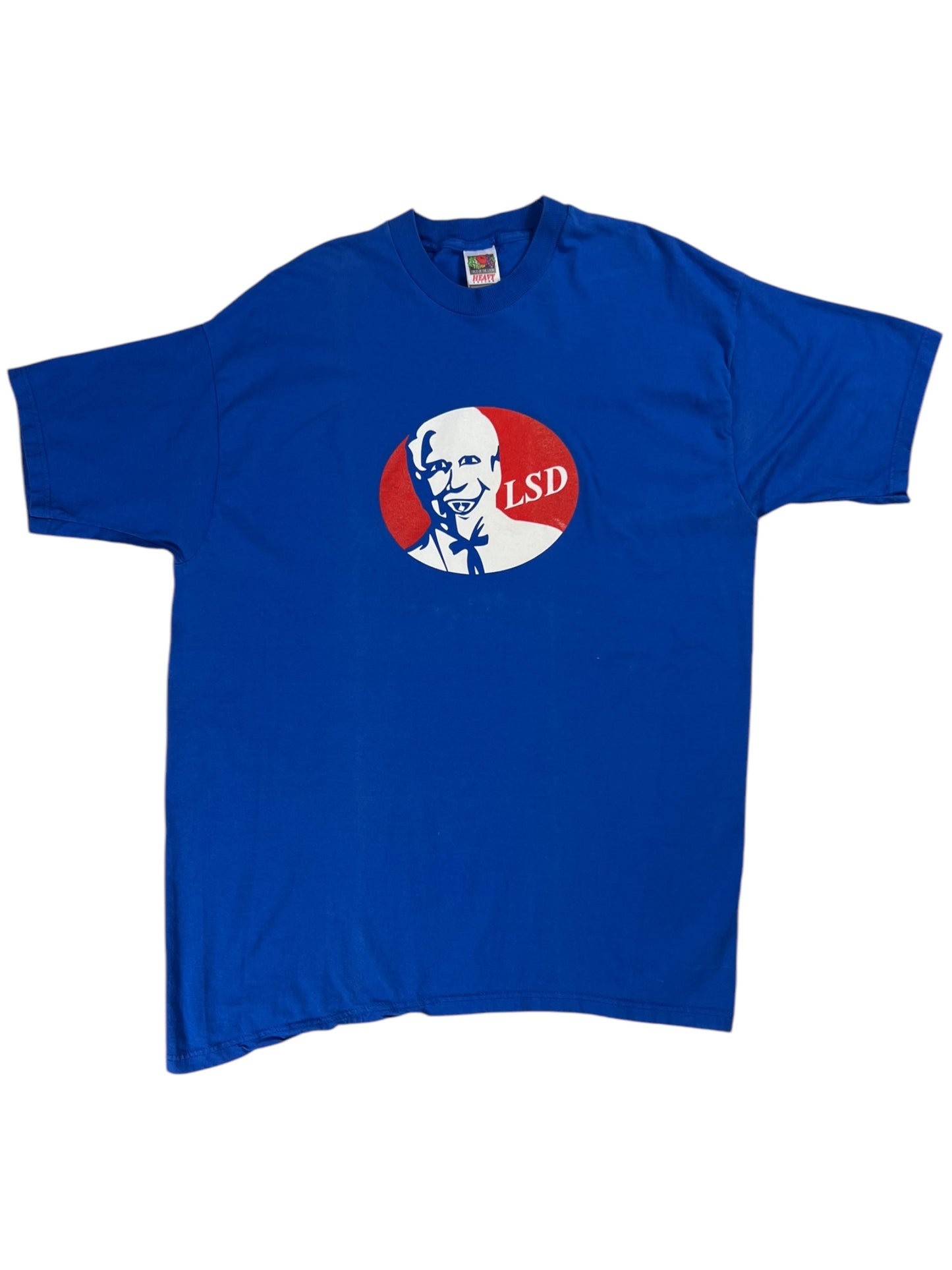 Vintage 90s LSD Kernel Sanders Acid parody tee (XL)