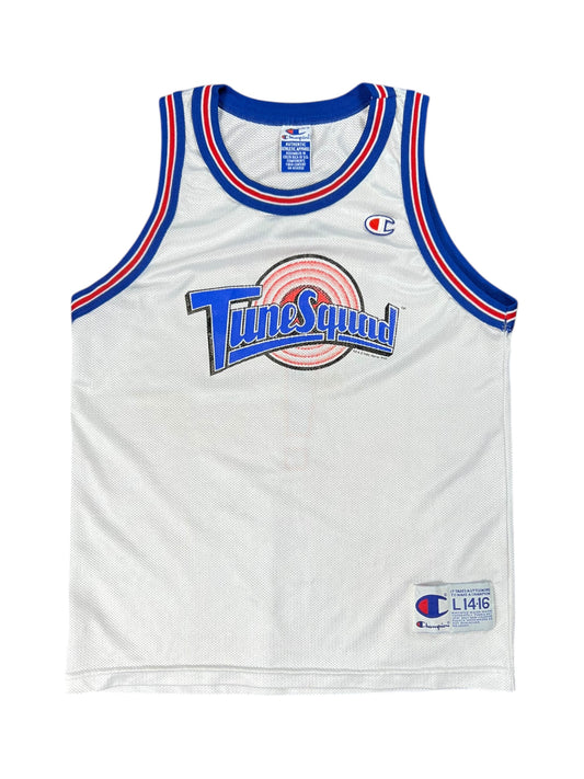 Vintage 90s Champion Tune Squad Taz Space Jam youth jersey (L)