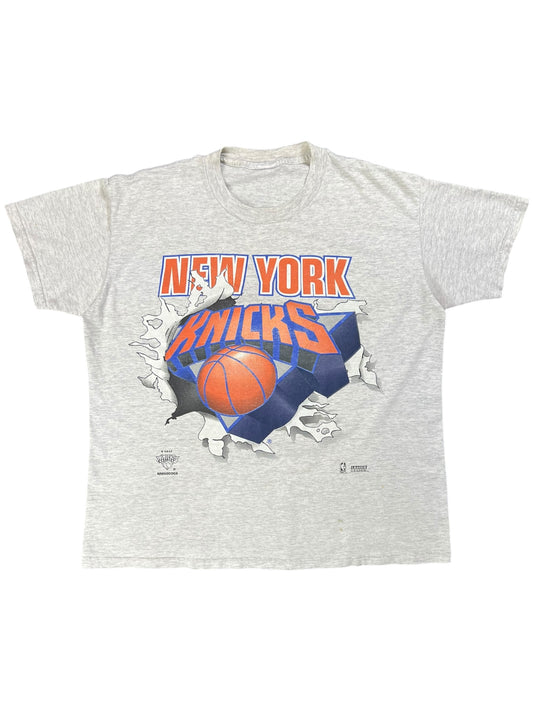 Vintage 90s New York Knicks break through NBA tee (L)