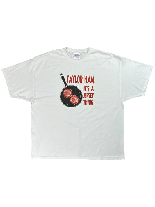 Vintage Y2K Taylor Ham It’s A Jersey Thing tee (XXL)