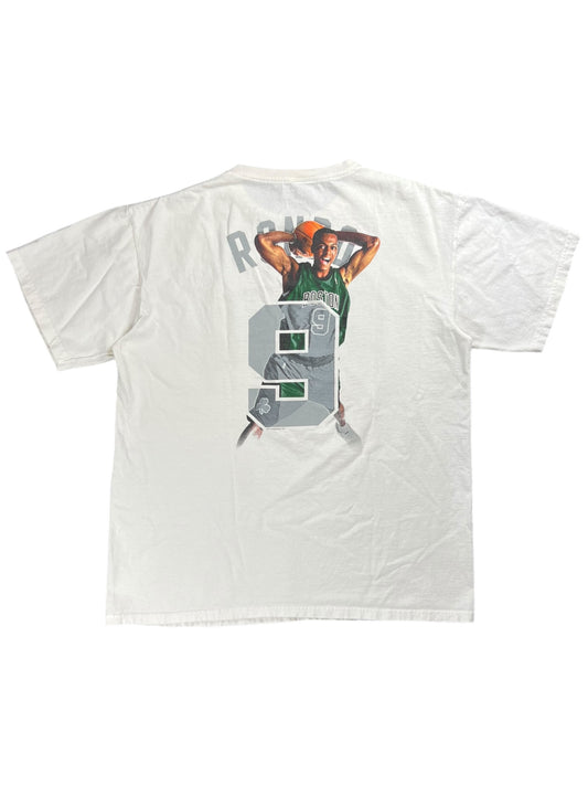 Y2K Boston Celtics Rajon Rondo NBA tee (L)