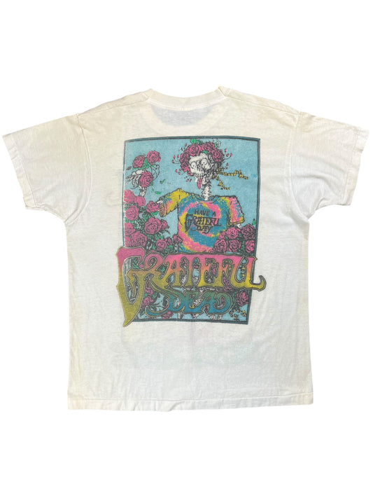 Vintage 80s Grateful Dead Dead Zone Bertha band lot tee (L)