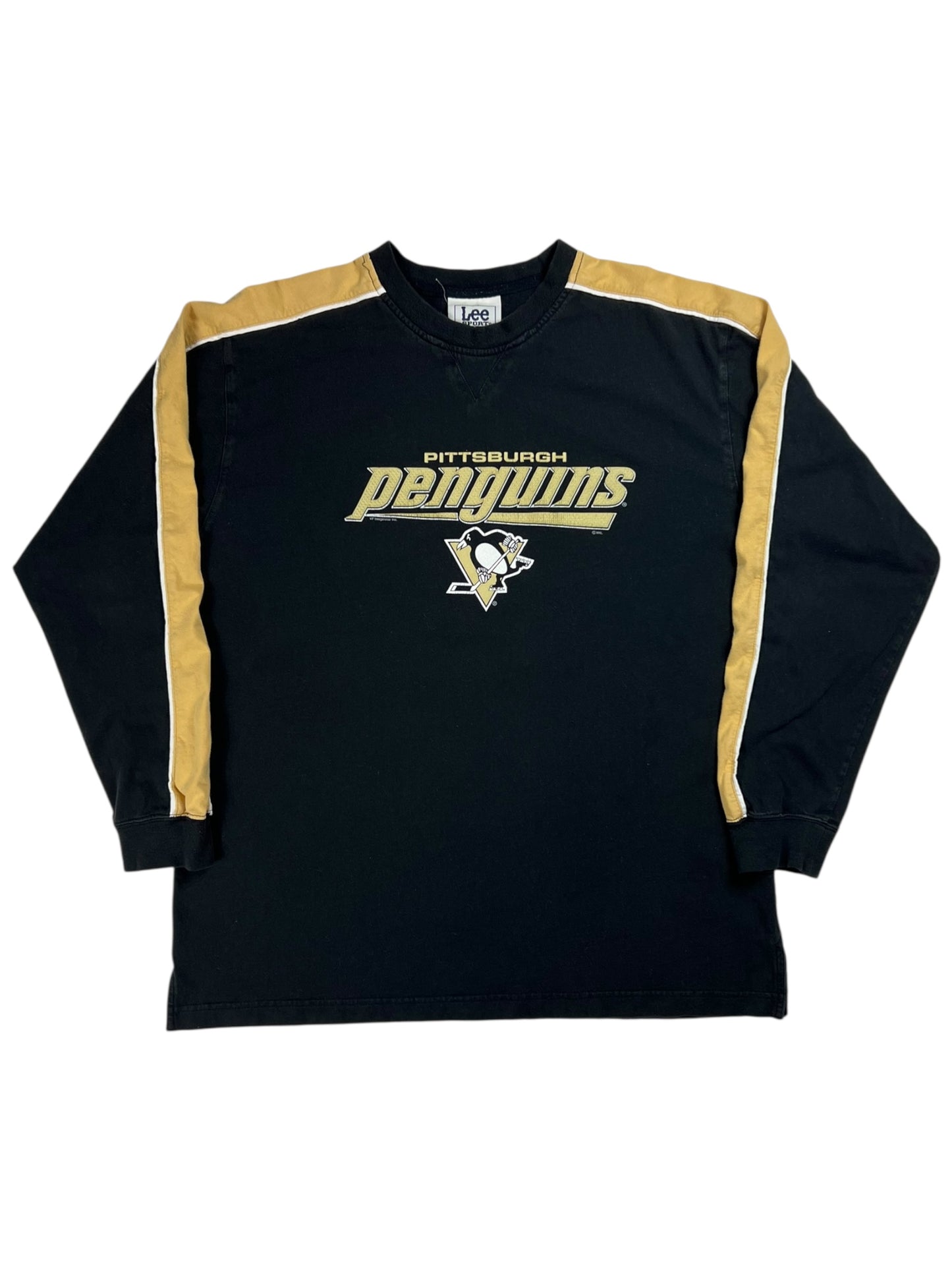 Vintage Y2K Lee Sport Pittsburgh Penguins long sleeve shirt (L)