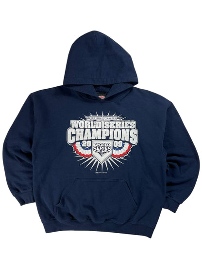 2009 New York Yankees World Series champs hoodie (L)