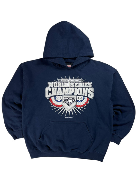 2009 New York Yankees World Series champs hoodie (L)