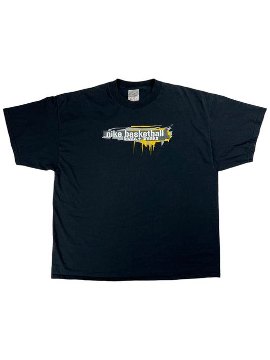 Vintage Y2K Nike Basketball beats + breaks tee (XL)