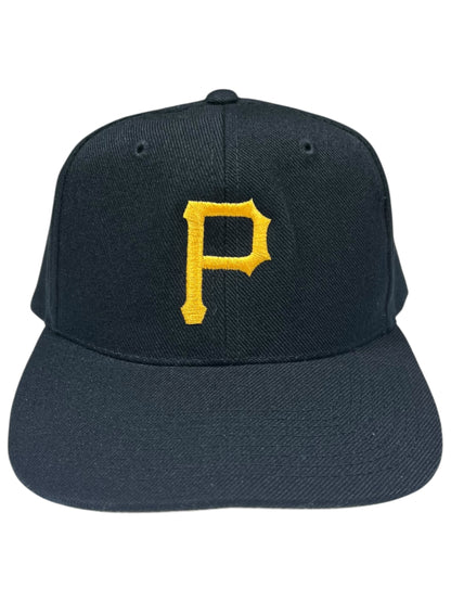 Vintage 90s Sports Specialties Pittsburgh Pirates plain logo wool SnapBack