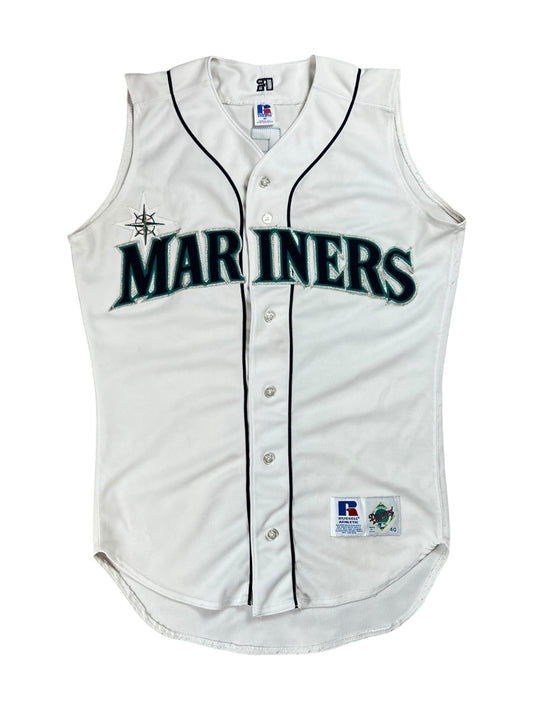 Vintage 90s Russell Athletic Diamond Collection Seattle Mariners Ken Griffey Jr. baseball jersey (M)