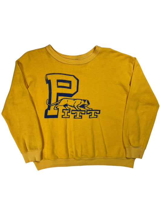 Vintage 1970s Pitt Panthers University of Pittsburgh crewneck (M)