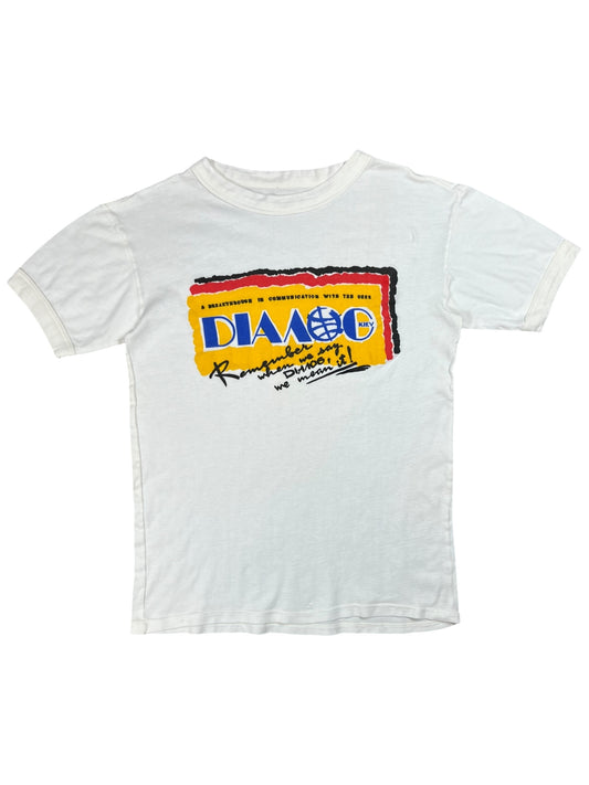 Vintage 1980s A Breakthrough in communications with the USSR DIAAOC Kiev tee (M)