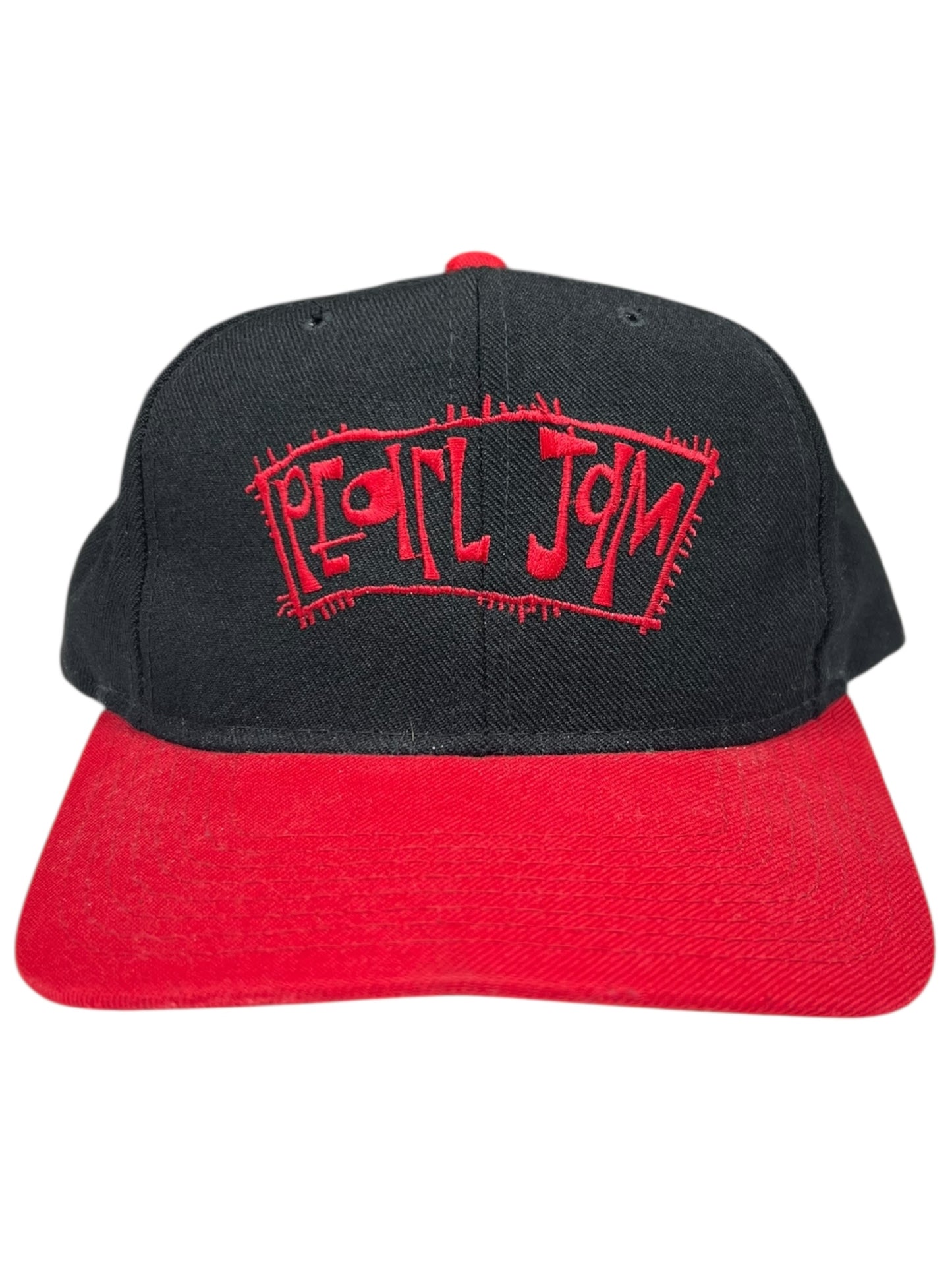 Vintage 90s Pearl Jam two tone wool blend band SnapBack