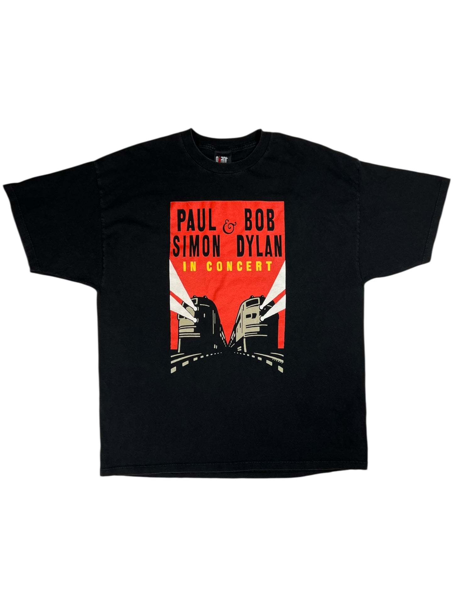 Vintage 1999 GIANT Paul Simon & Bob Dylan tour tee (XXL)