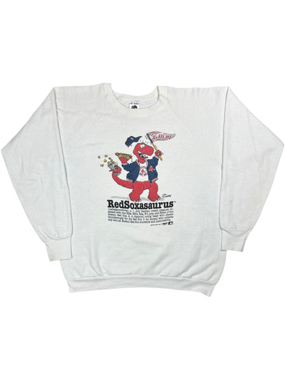 Vintage 1989 Talking Tops Redsoxasaurus Boston Red Sox Cliff Galbraith crewneck (L/XL)