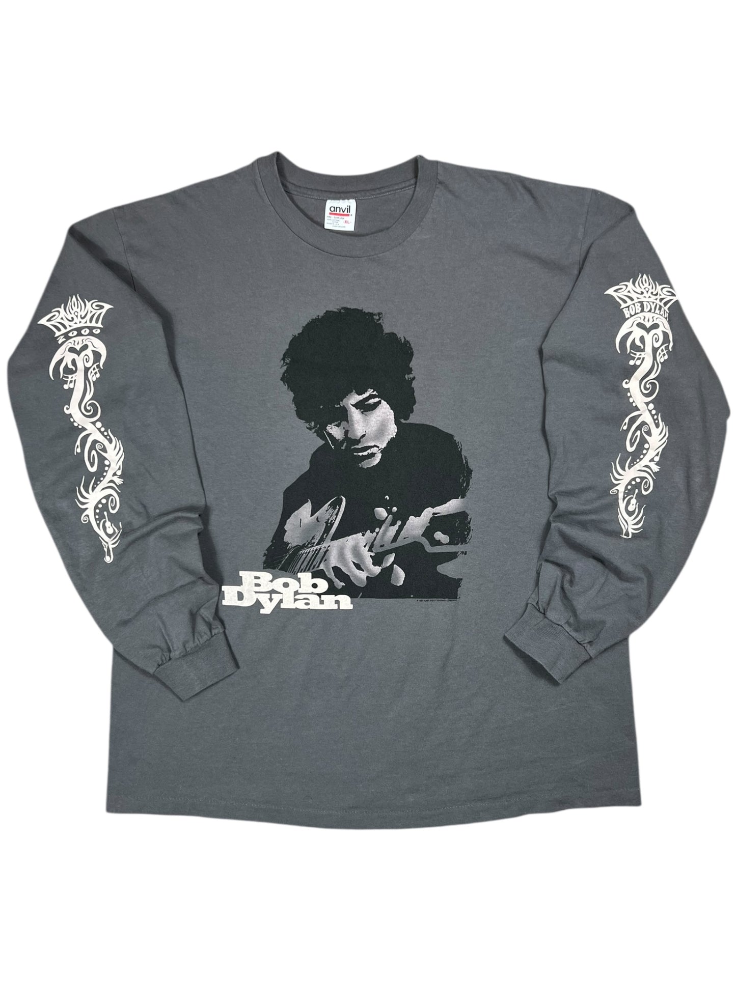 Vintage 2000 Bob Dylan tour long sleeve print shirt (XL)