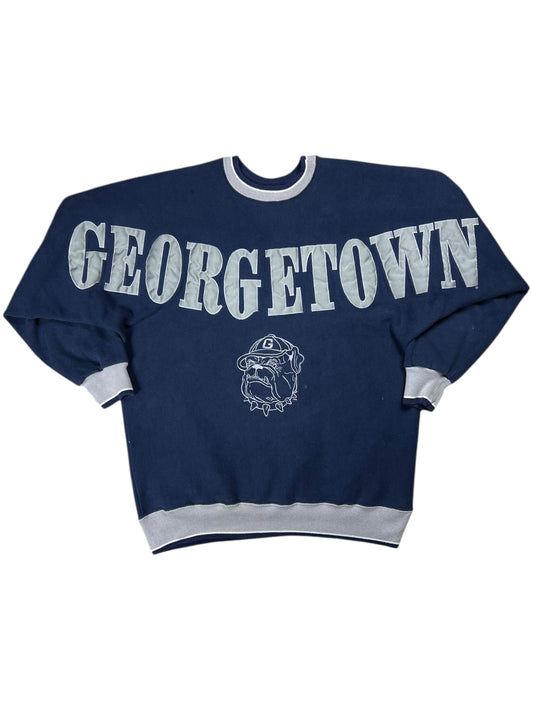 Vintage 90s Legends Athletics Georgetown Hoyas spell out crewneck (L)