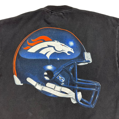 Vintage Y2K Reebok Denver Broncos helmet tee (L)