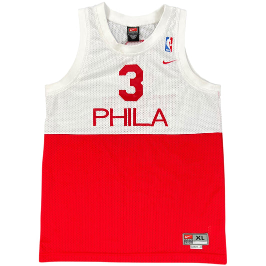 Vintage Y2K Nike Philadelphia 76ers Allen Iverson jersey (M)