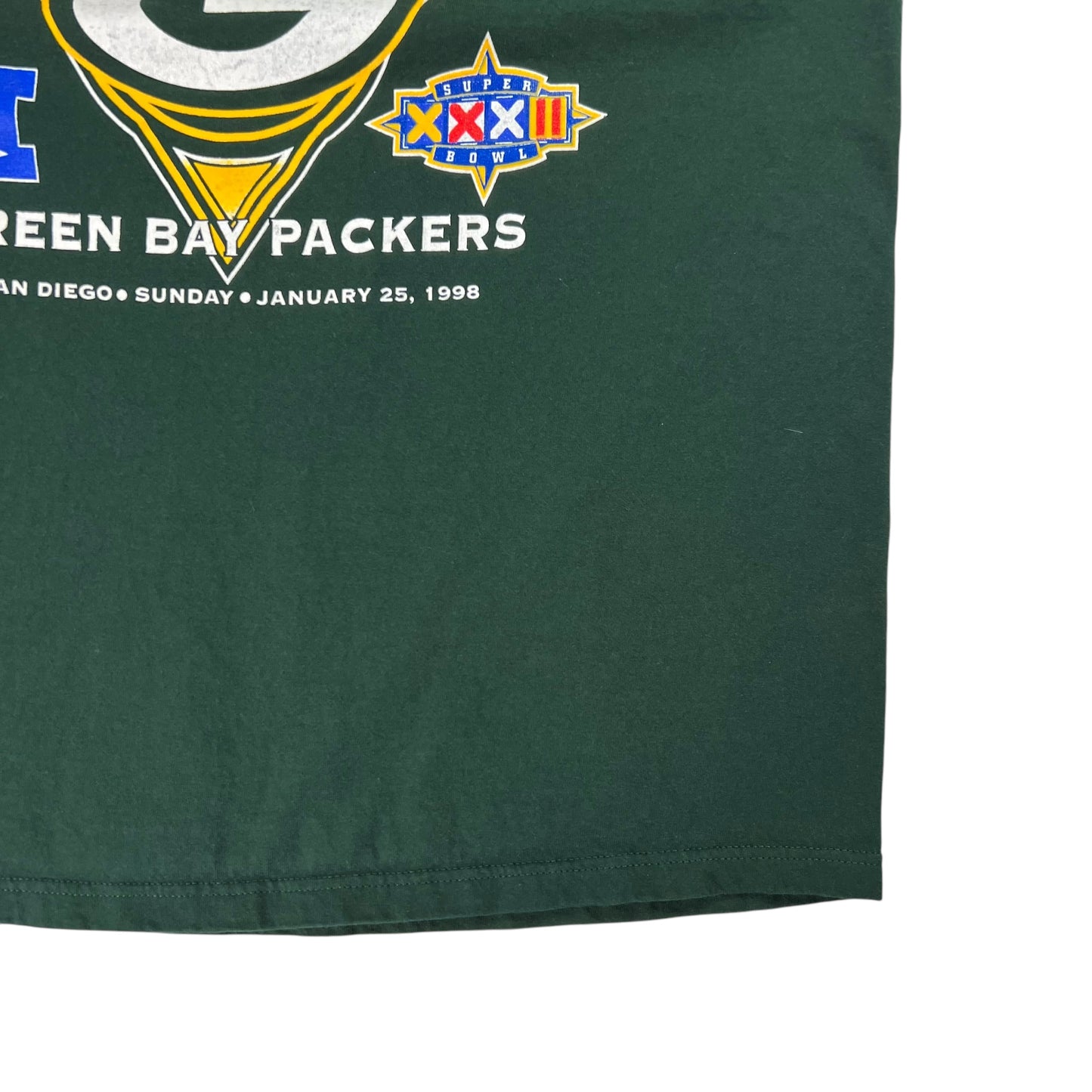 Vintage 1998 Green Bay Packers Super Bowl tee (XL)