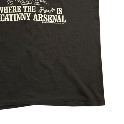 Vintage 1982 WHERE THE !!@*!! IS PICATINNY ARSENAL NJ military tee (M)