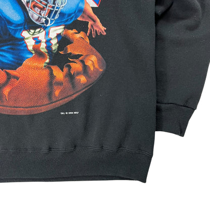 Vintage 1994 Nutmeg New England Patriots break through crewneck (L)