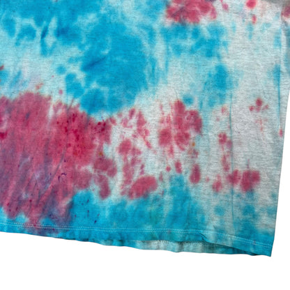 Vintage 90s Champion mini script tie dye tee (XXL)
