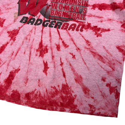 Vintage 2000 Wisconsin Badgers women’s basketball champs tie dye tee (XL)