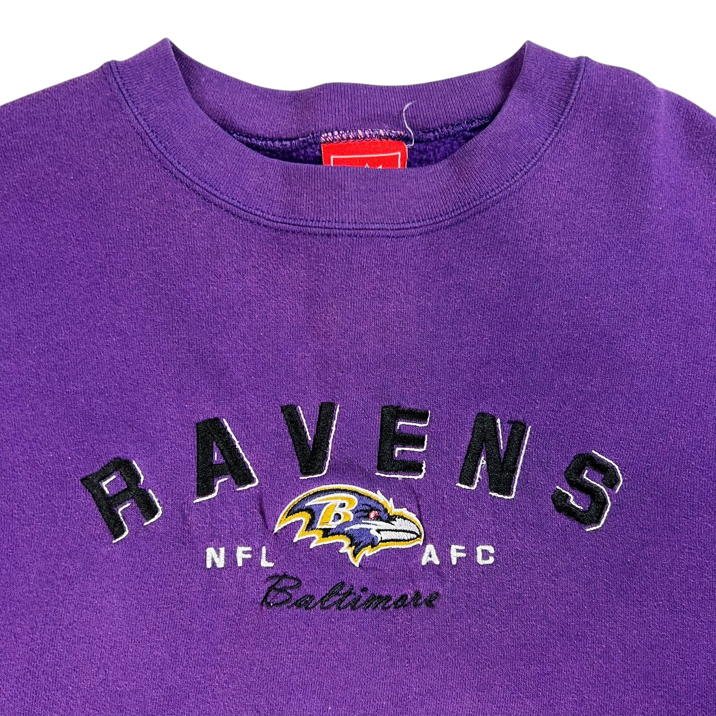Vintage Y2K Baltimore Ravens NFL crewneck (XL)
