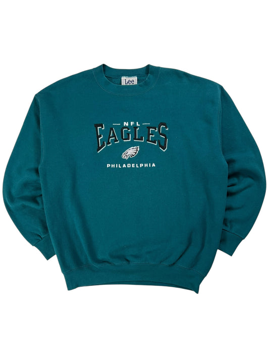 Vintage 90s Lee Philadelphia Eagles Crewneck (L)