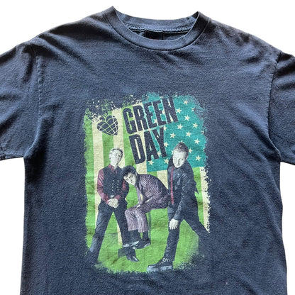 Vintage 2005 Cinderblock Green Day American Idiot band tee (M)