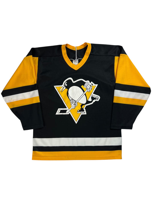 Vintage 90s CCM Pittsburgh Penguins NHL hockey jersey (M)