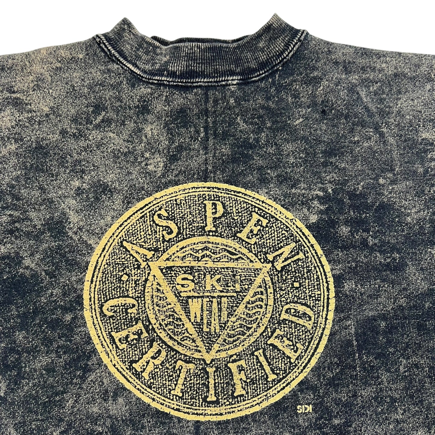 Vintage 90s Aspen Certified Ski Wear acid wash crewneck (M)