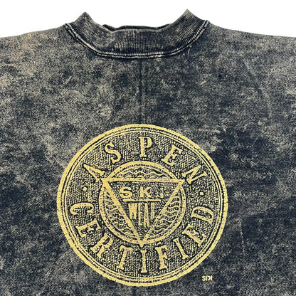 Vintage 90s Aspen Certified Ski Wear acid wash crewneck (M)