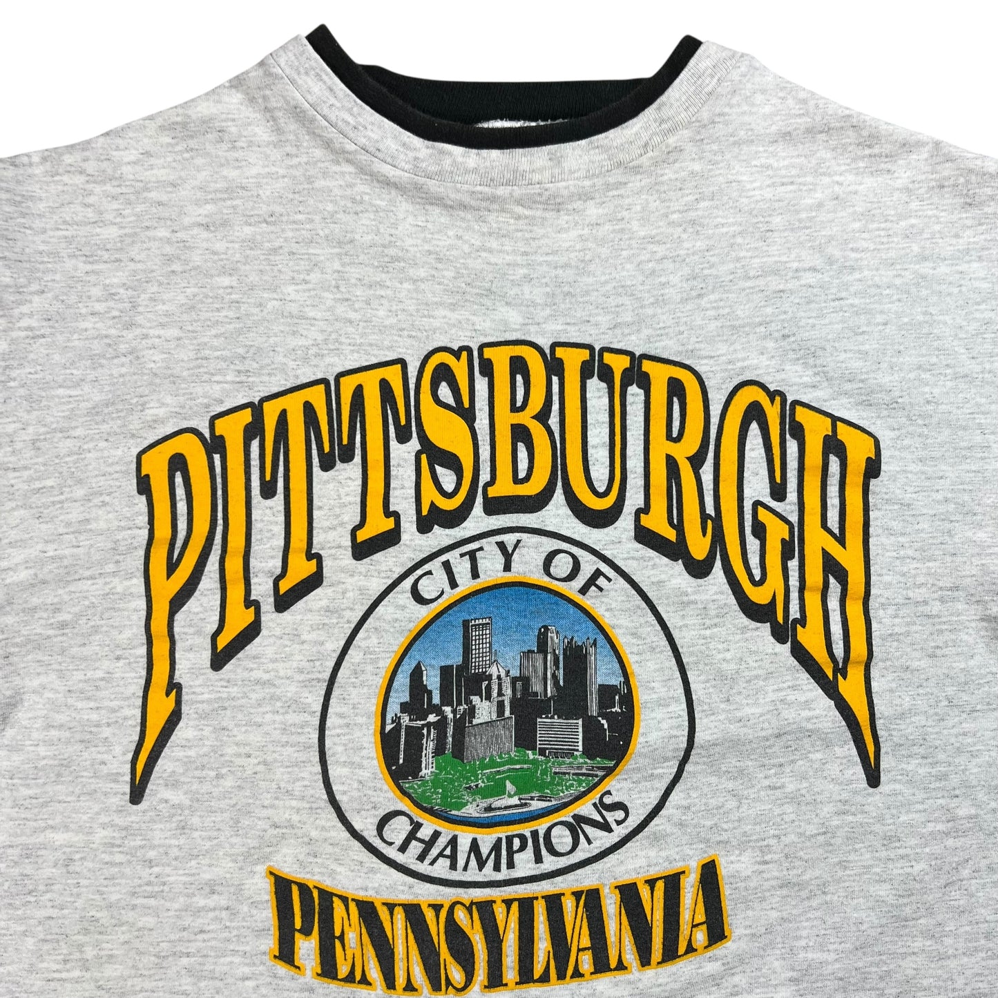 Vintage 90s Pittsburgh Sports City of Champions tee (M)