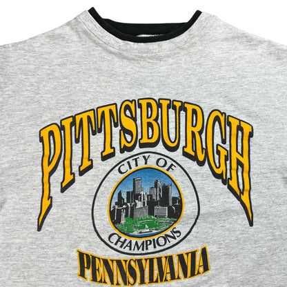 Vintage 90s Pittsburgh Sports City of Champions tee (M)