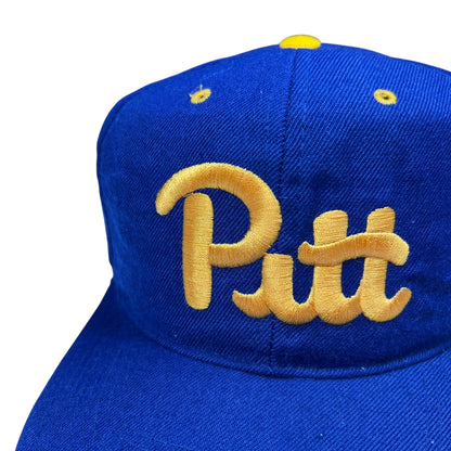 Vintage 90s Pitt Panthers University of Pittsburgh wool SnapBack