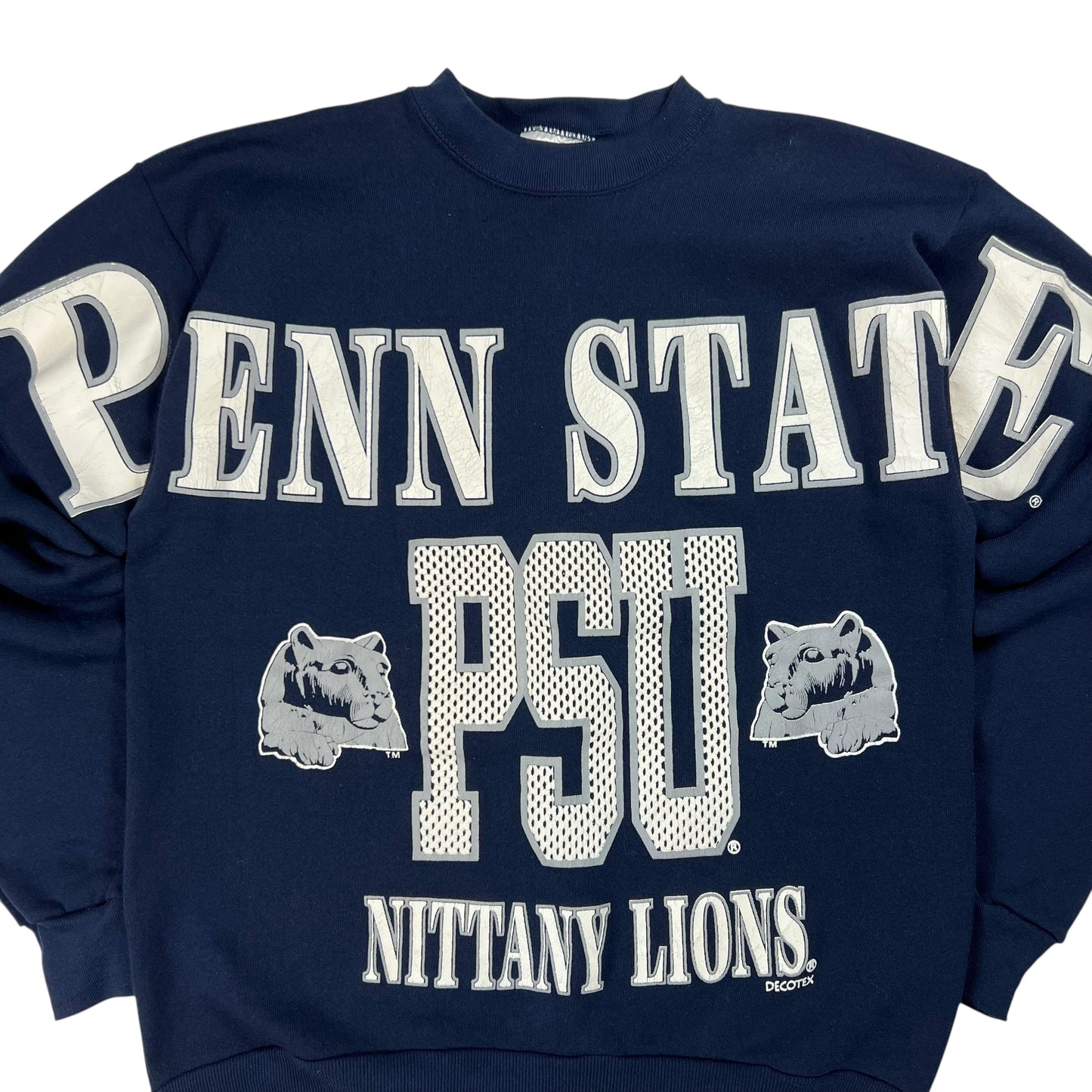 Vintage 90s Penn State University Nittany Lions spell out crewneck (L)