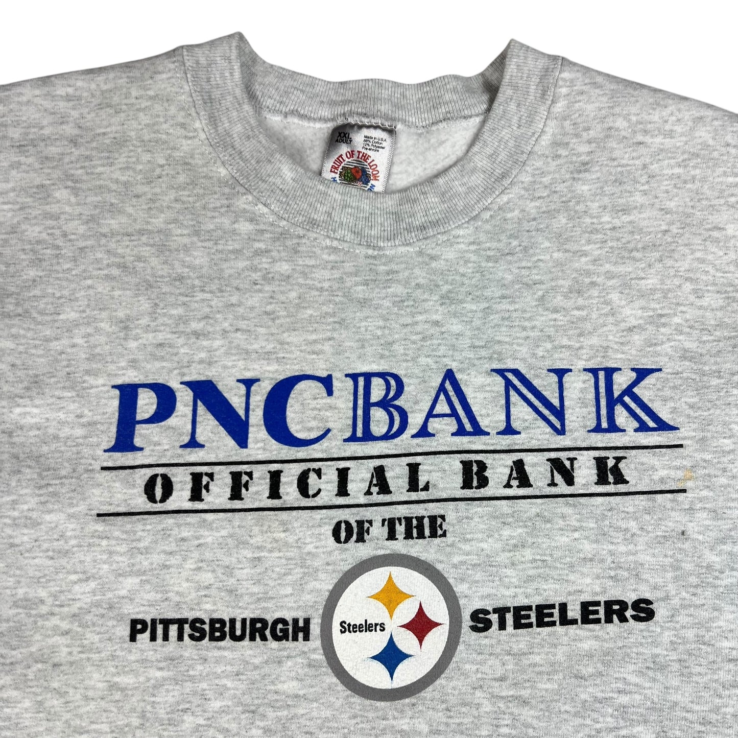 Vintage 90s Pittsburgh Steelers PNC Bank crewneck (XL)