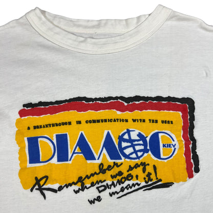 Vintage 1980s A Breakthrough in communications with the USSR DIAAOC Kiev tee (M)