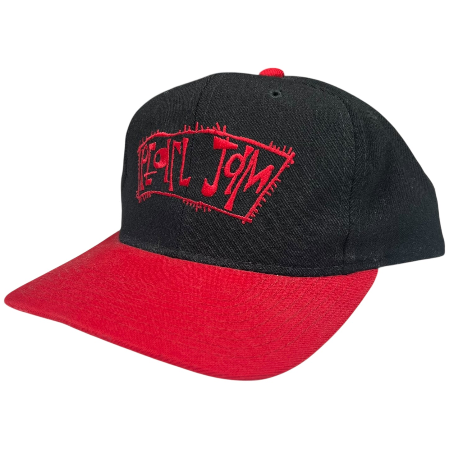 Vintage 90s Pearl Jam two tone wool blend band SnapBack