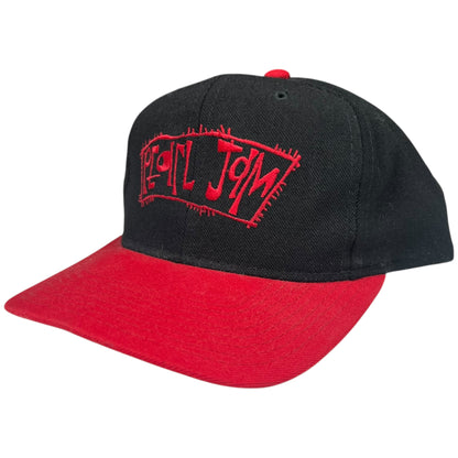 Vintage 90s Pearl Jam two tone wool blend band SnapBack