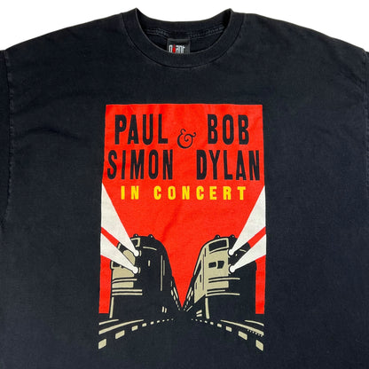 Vintage 1999 GIANT Paul Simon & Bob Dylan tour tee (XXL)